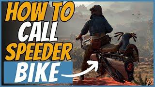 How to Call Speeder Bike In Star Wars Outlaws