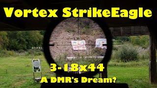 VORTEX StrikeEagle 3-18x44 EBR-7c Reticle - First Person Review