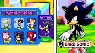  *NEW CODE* to UNLOCK SECRET SONIC SKIN! (SONIC SPEED SIMULATOR)