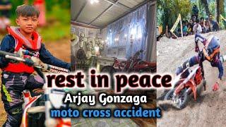 Arjay Gonzaga GoPro footage August 1,2024 moto cross accident layte! AKA king cobra ng Digos