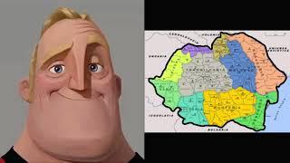 Mr. Incridibily became uncanny by Romania maps (PART2)