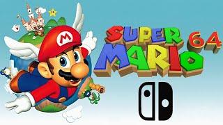 Super Mario 64 just got PORTED to the Nintendo Switch... [NO EMULATOR]