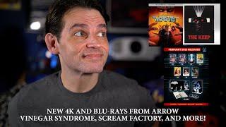 New 4K and Blu-rays From Arrow, Scream Factory, Vinegar Syndrome, and More!