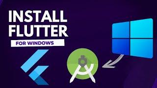 How to install Flutter on Windows 2025 || installation guide Step by Step with  Setup Android Studio