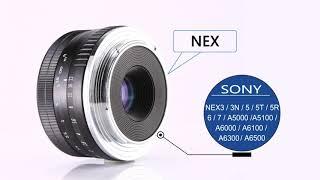 10087165 NEEWER NW-E-35-1.7 （35mm f/1.7）FIXED LENS FOR SONY
