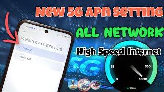 How To Get The Fastest 5G Speed With New Apn Settings