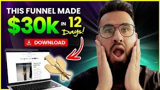 This Dropshipping Funnel Did $30,000 In 12 DAYS (Download, Copy & PASTE!)