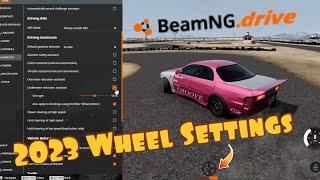 My Personal 2023 BeamNG.Drive Wheel Settings + Tips for Direct Drive and Logitech Users