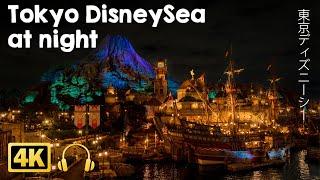 [4K JAPAN] Tokyo DisneySea at night (Nov. 2021)