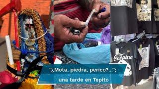 Narcomenudeo, piratería y chelerías: una tarde en el Barrio Bravo de Tepito