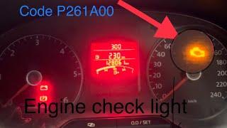 How to fix P261A00 in polo / Polo main P261A00 ko kaise fix Kare  #vw #P261A00