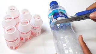 great recycling ideas from used plastic bottles & yakult bottles! - Recycle Things