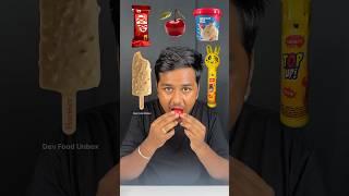 Emoji Food Eating Challenge  Fun || ASMR Eating Candy and Ice Cream #shorts #asmr #challenge