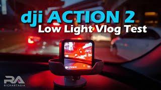 DJI Action 2 Low Light Vlog