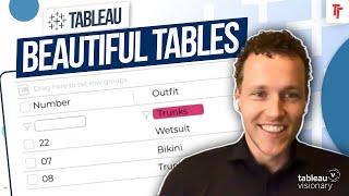 Unlocking Tableau's Potential: Supertables in Tableau 24.2 by Infotopics with Merlijn Buit