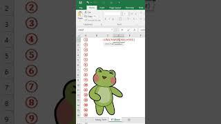  Create Unique Serial Numbers with UNICHAR & ROW Formula in Excel | Quick Tutorial #exceltech