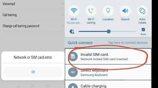 how to fix invalid sim card samsung a21s | sim card error emergency calls only