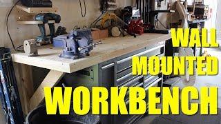 DIY - Wall Mounted Workbench