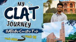  My CLAT Preparation Journey  || Abhyuday Pandey | AIR 92 | My CLAT Story | NLSIU Bangalore