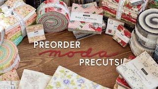 Preorder Moda Precuts Now at Shabby Fabrics | Jan 2024