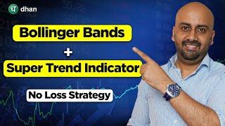 No Loss Bollinger Bands Strategy with Super Trend Indicator Explained | Dhan