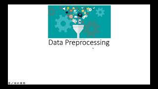 Data PreProcessing and Data Quality