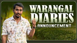 Warangal Diaries Announcement | Nabeel Afridi Vlogs