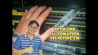 Network Automation   Bagaimana cara melakukan telnet dengan python scripts