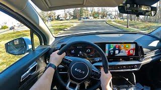 2023 KIA Sportage POV Test Drive - How Does The Redesigned Sportage Drive?