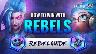 How to WIN with REBELS in Set 13 Into the Arcane! #TFT