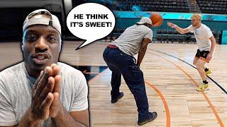 Trash Talker Was Talking S*** Then Got EXPOSED! 1v1 Basketball!