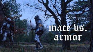 Flanged mace vs historical accurate hardened armor