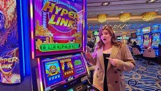 I Found the Brand NEW Hyper Link Slot Machine in Las Vegas!