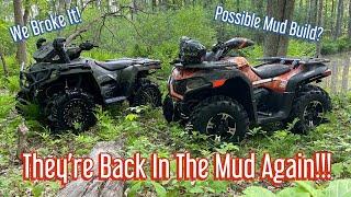 CFMOTO CFORCE 600 VS POLARIS SPORTSMAN 570? See Them Hit The Mud! Who Does Better?