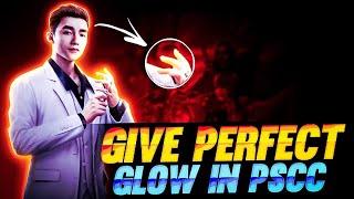 HOW TO GIVE A PERFECT GLOW IN PSCC || FREE FIRE ||KARTIK GFX️