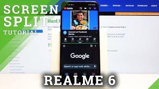 How to Use Split Screen in REALME 6 – Create Double Screen