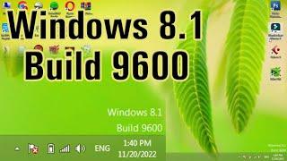 Windows 8.1 Build 9600 Watermark Remove