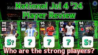 POTW National Jul 4 '24 Player Review │ eFootball Mobile 2024