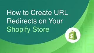 How to Redirect a Custom URL in Shopify (EASY)