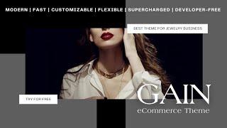 The Best Shopify theme for Jewelry Businesses | 2023