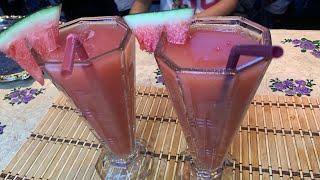 Watermelon  juice  | تربوز کا جوس پیئے اور گرمی کو کرے بائےبائے |by cookinglight