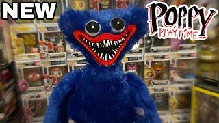 NEW HUGGY WUGGY PLUSH TOY UNBOXING & REVIEW!!! || Poppy Playtime Horror Game 2021