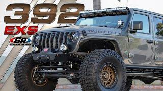 Unleash the Beast: Ultimate Jeep JLU 392 HEMI by GENRIGHT and EXS Suspension! INSANE BUILD!