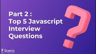 #2 5 JavaScript Interview Questions #javascript #javascriptinterview #coding #javascripttutorial