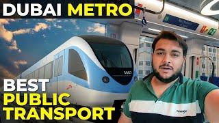 Dubai Metro | Best Public Transport In Dubai | My Experience | Mohammad Mohtashim