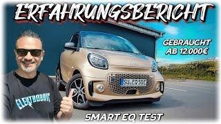 Elektro Kleinwagen Smart EQ Erfahrungsbericht & Test mit Infos