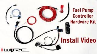 iWire Fuel Pump Controller Hardwire Kit Install Video - Single Pump Kit