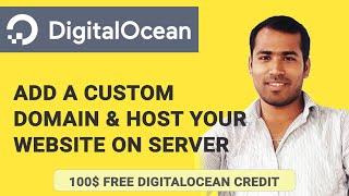 DigitalOcean | How to Add Custom Domain & Host your Websites on Digital Ocean Droplet Tutorial