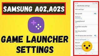 Enable Samsung Galaxy A02,A02s game launcher | samsung a02,a02s game booster