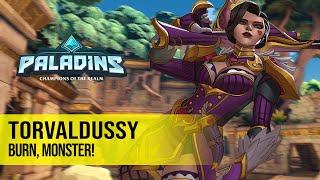 Torvaldussy TYRA PALADINS PRO COMPETITIVE GAMEPLAY l BURN, MONSTER!